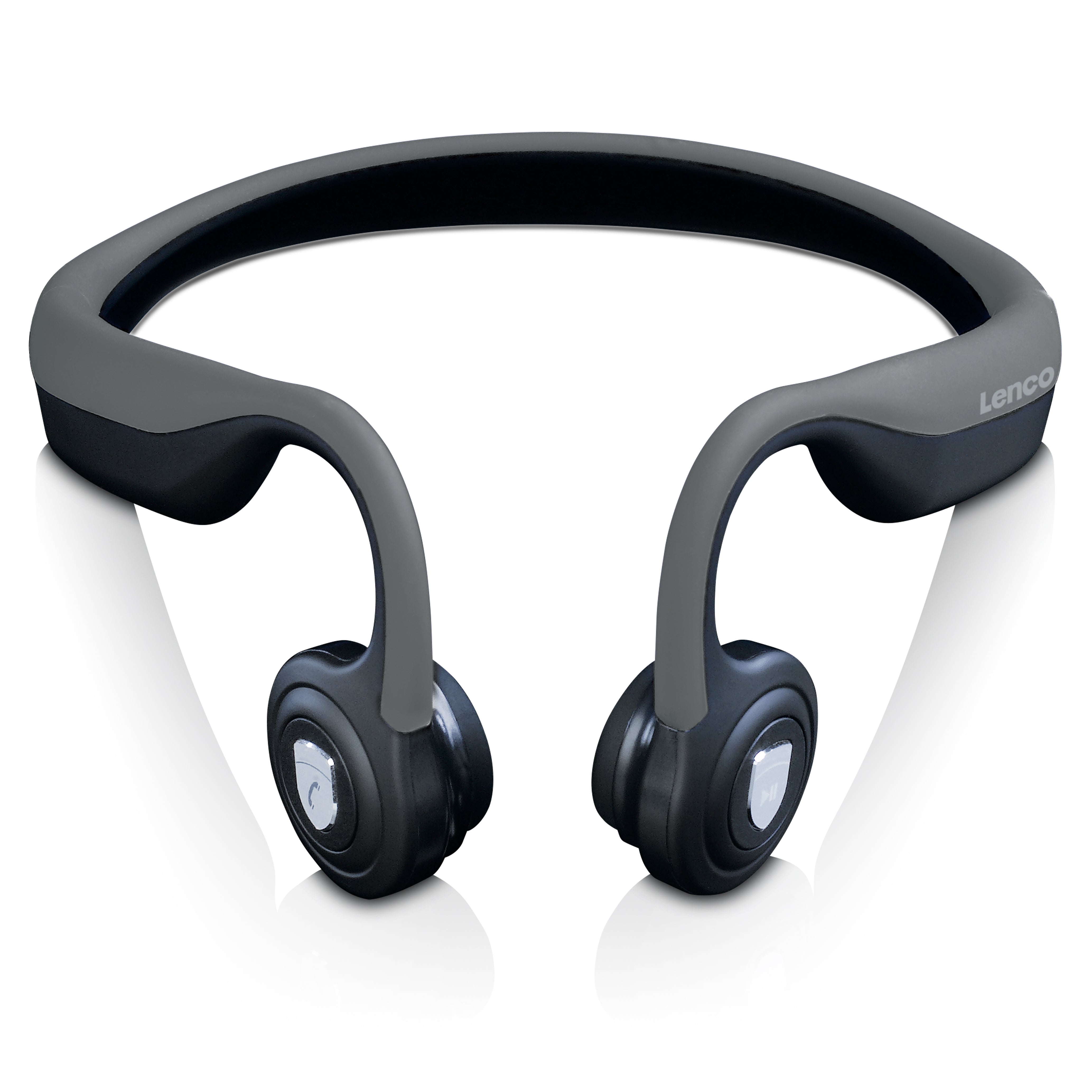 Knochenleitung - HBC-200 Bluetooth®-Kopfhörer - Schwarz Lenco