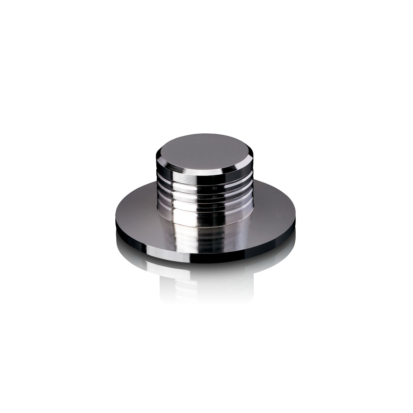 Lenco TTA-076SI - Verchromter Schallplattenstabilisator - Plattengewicht - Silber