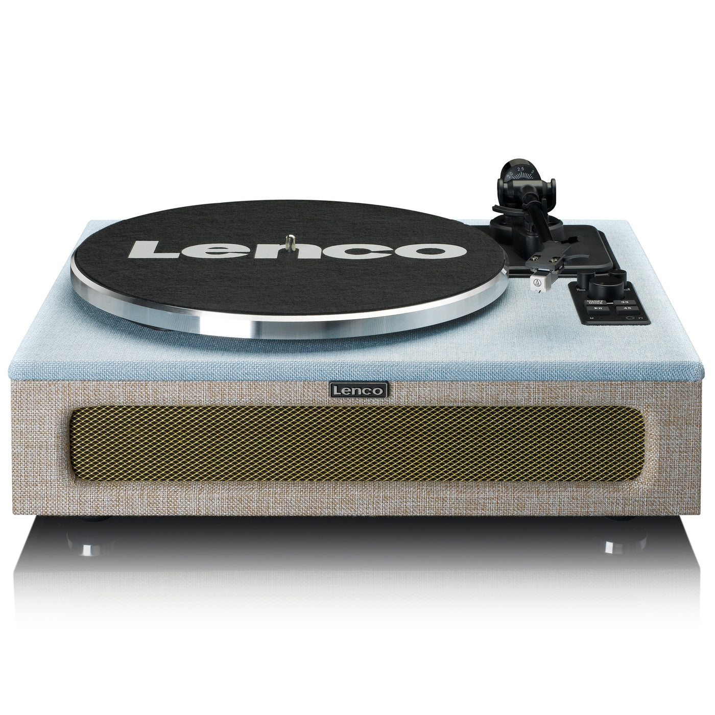 Lenco LS-440BUBG - Plattenspieler mit 4 eingebauten Lautsprechern