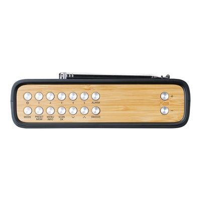 Lenco PDR-045BK - DAB+-Radio mit Bluetooth® 5.0, Schwarz