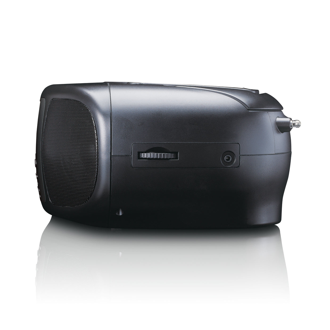Lenco SCD-6000BK - Tragbares Internetradio mit DAB+/FM, Bluetooth®, CD-Player und großem LCD-Farbdisplay - Schwarz