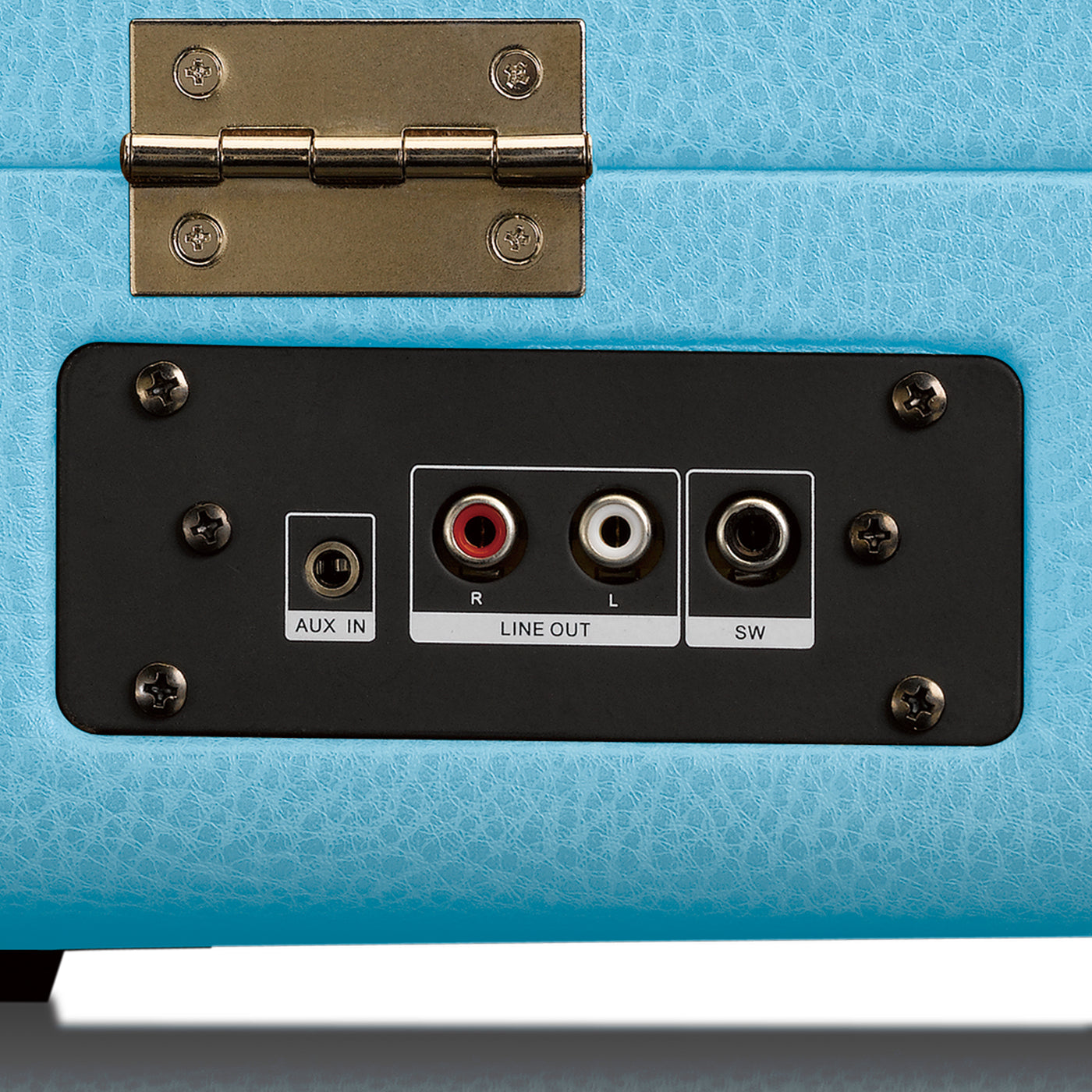 Classic Phono TT-33 Blue - Kofferplattenspieler mit integrierten Lautsprechern - Blau