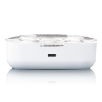 Lenco EPB-410WH - Bluetooth® IPX4 TWS Ohrenstöpsel mit Powerbank - Weiß
