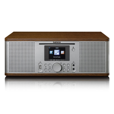 Lenco DIR-270WD -Radio mit Internet, DAB, FM Radio/ CD/BT