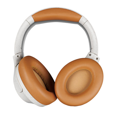 Lenco HPB-830GY - Kabelloser Bluetooth® Kopfhörer mit Active Noise Cancelling und eingebauten Mikrofonen - Grau/Weiß