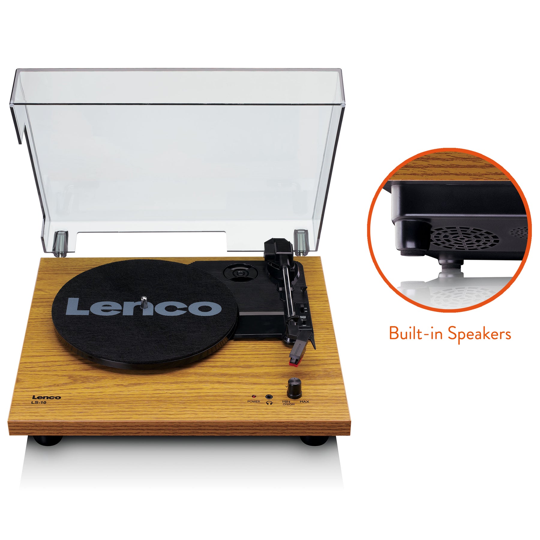 Lenco LS-10 kaufen? | Jetzt im offiziellen Lenco Webshop – Lenco.de -  Offizieller Webshop | Plattenspieler