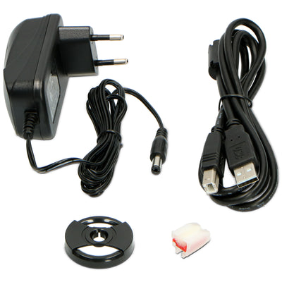 Lenco LS-50GY - Plattenspieler mit integrierten Lautsprechern - USB-Recording - Grau