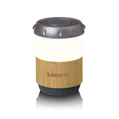 Lenco BTL-030BA - LED-Laterne mit IPX4 und integriertem 3W Bluetooth®-Lautsprecher