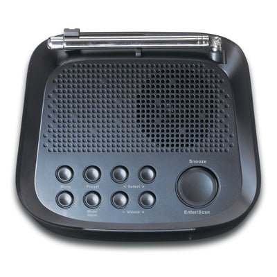 Lenco CR-605BK - Radio mit DAB+ und UKW-Radio - Schwarz