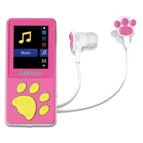 Lenco Xemio-560PK - MP3-/MP4-Player mit 8GB Speicher - Pink