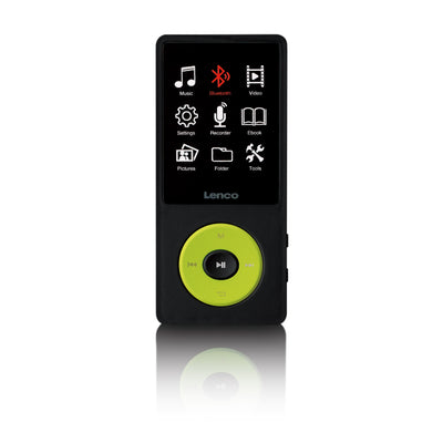 Lenco Xemio-860GN - MP3/MP4-Spieler mit Bluetooth® und 8 GB internem Speicher - Grün