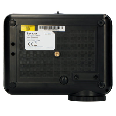 Lenco LPJ-500BU - LCD-Projektor mit DVD-Spieler - Bluetooth® - Bis zu 250 cm Projektionsgröße - USB-Eingang - SD-Kartenleser - Blau/Schwarz