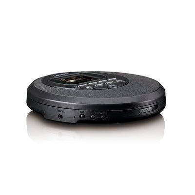 Lenco CD-500BK - Tragbarer CD-Player mit DAB+/FM-Radio und Bluetooth® - Schwarz