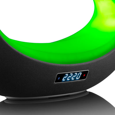 Lenco BT-210 - Bluetooth® Lautsprecher mit 8 Stunden Spielzeit und 6 W Leistung und LED-Beleuchtung