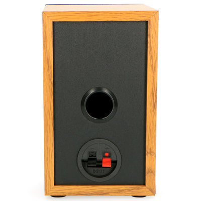 Lenco LS-300WD - Bluetooth® Plattenspieler mit zwei externen Lautsprechern und 2 x 10 Watt RMS, holz