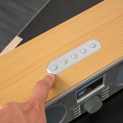 Lenco DIR-141WD - Internetradio mit DAB+, Bluetooth® und Spotify Connect, Holz