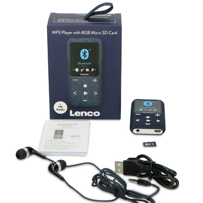 Lenco Xemio-861BU - MP3-Player - Blau