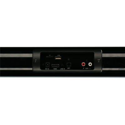 Lenco SBW-800BK - Bluetooth® Soundbar mit drahtlosem Subwoofer - Schwarz