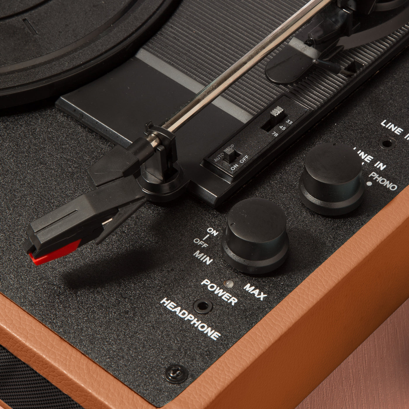 Classic Phono TT-10BN - Kofferplattenspieler mit Lautsprechern - Braun