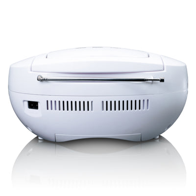 Lenco SCD-301BU - Tragbares FM-Radio CD/MP3/USB-Player - Blau