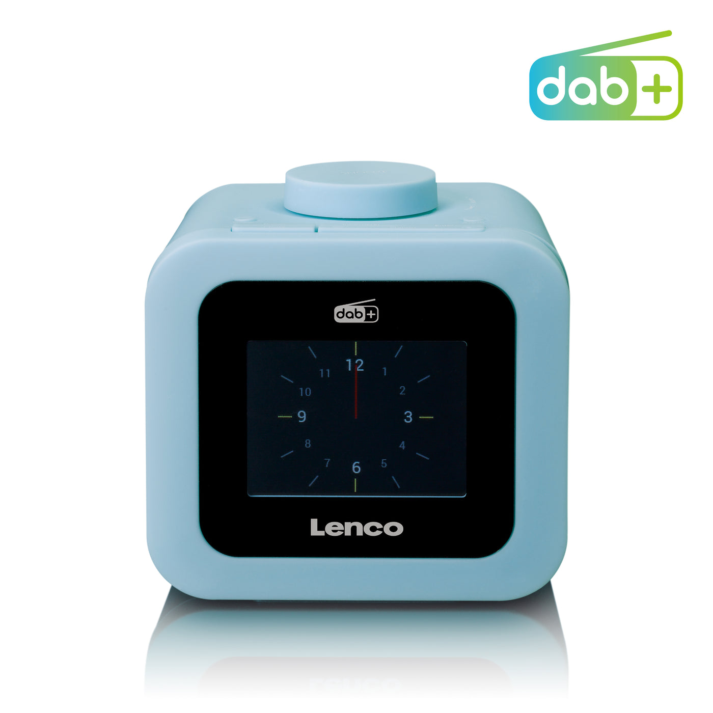Lenco CR-620BU - DAB+/FM-Radiowecker mit Farbdisplay - Blau