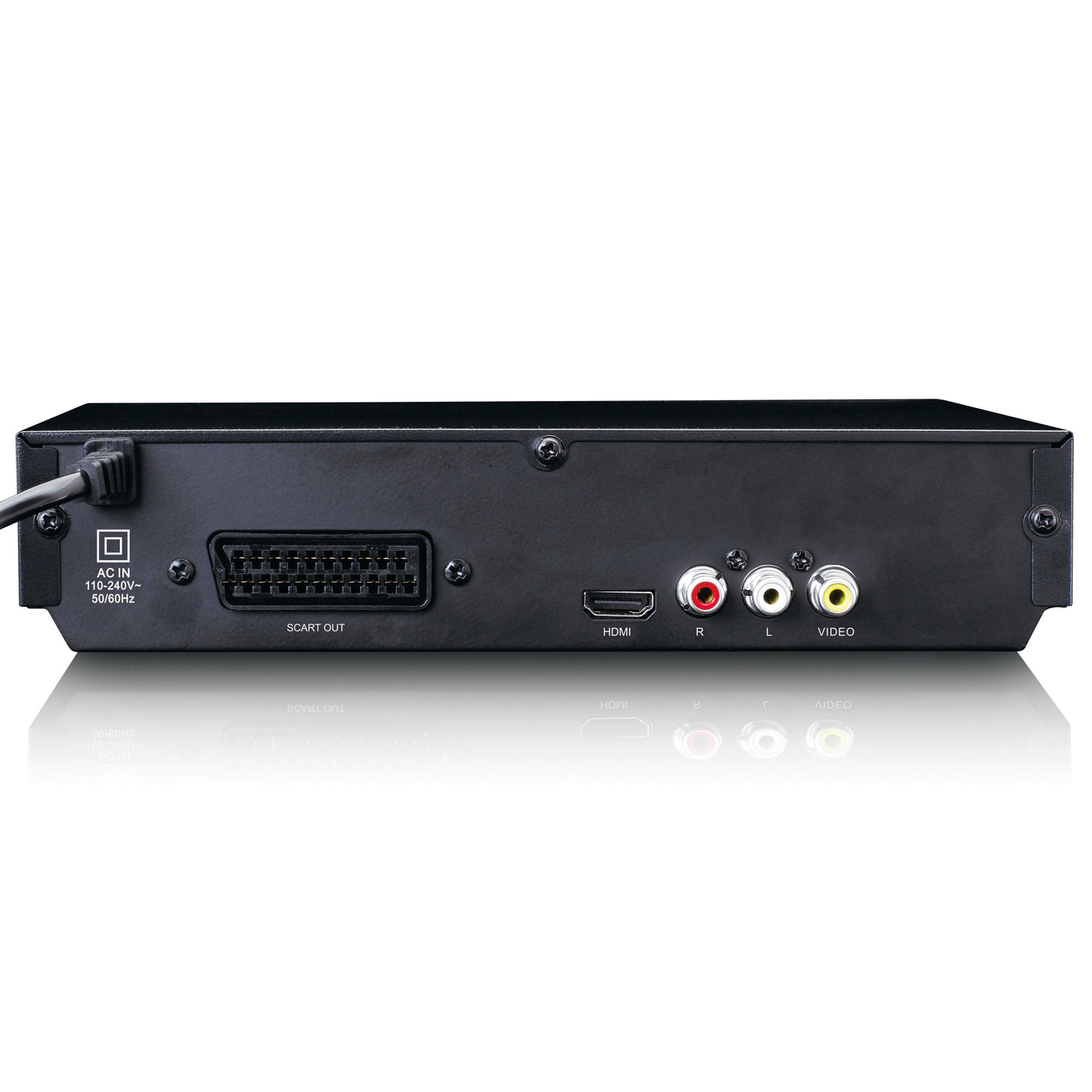 Lenco DVD-120BK - DVD Player mit HDMI und Scart - Display - Fernbedienung