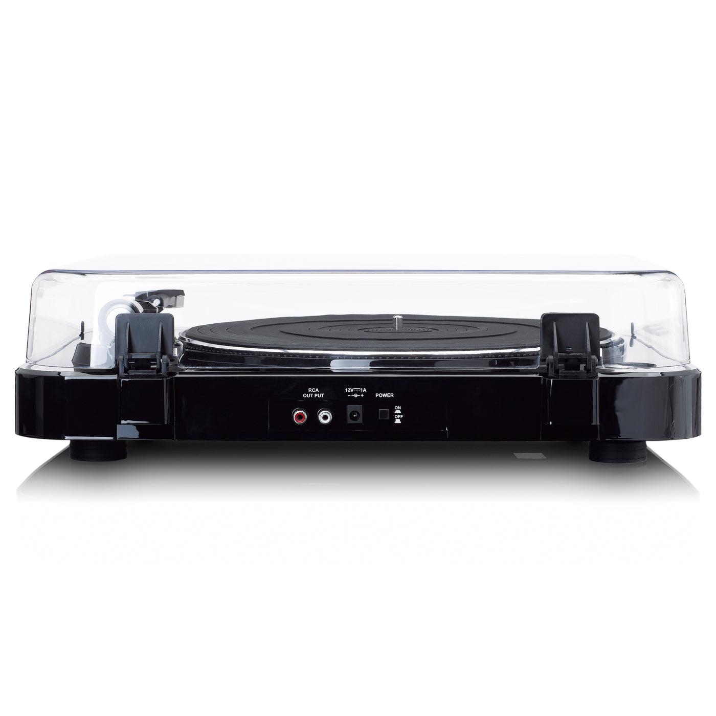 Lenco LBT-120BK - Plattenspieler mit direkter Codierung und Bluetooth® - Schwarz