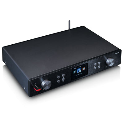 Lenco DIR-250BK - Internetradio mit DAB+, UKW Radio, MP3-Player und Bluetooth® - Schwarz
