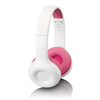 Lenco HP-010BU Kopfhörer für Kinder, Pink