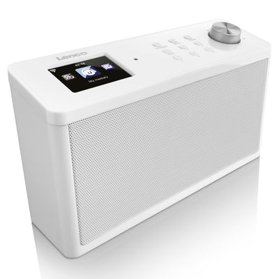 Lenco KCR-2014 - Internet Küchenradio mit FM - Weiß