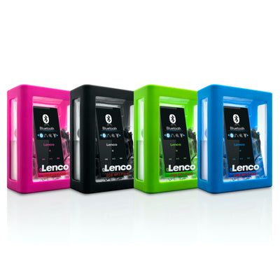 Lenco Xemio-760 BT Green - MP3/MP4-Player mit Bluetooth® - 8 GB interner Speicher - 2" Farbdisplay - Grün