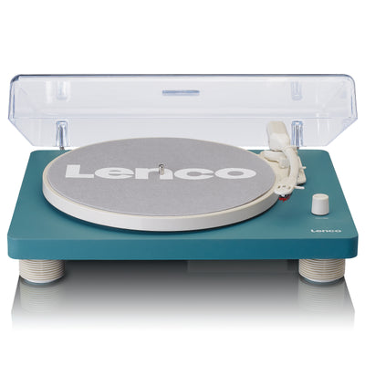 Lenco LS-50TQ - Plattenspieler mit integrierten Lautsprechern - USB-Recording - Türkis