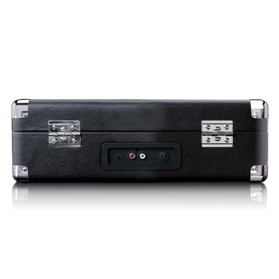 Lenco TT-115BK - Plattenspieler Bluetooth® und integrierten Lautsprechern, Schwarz