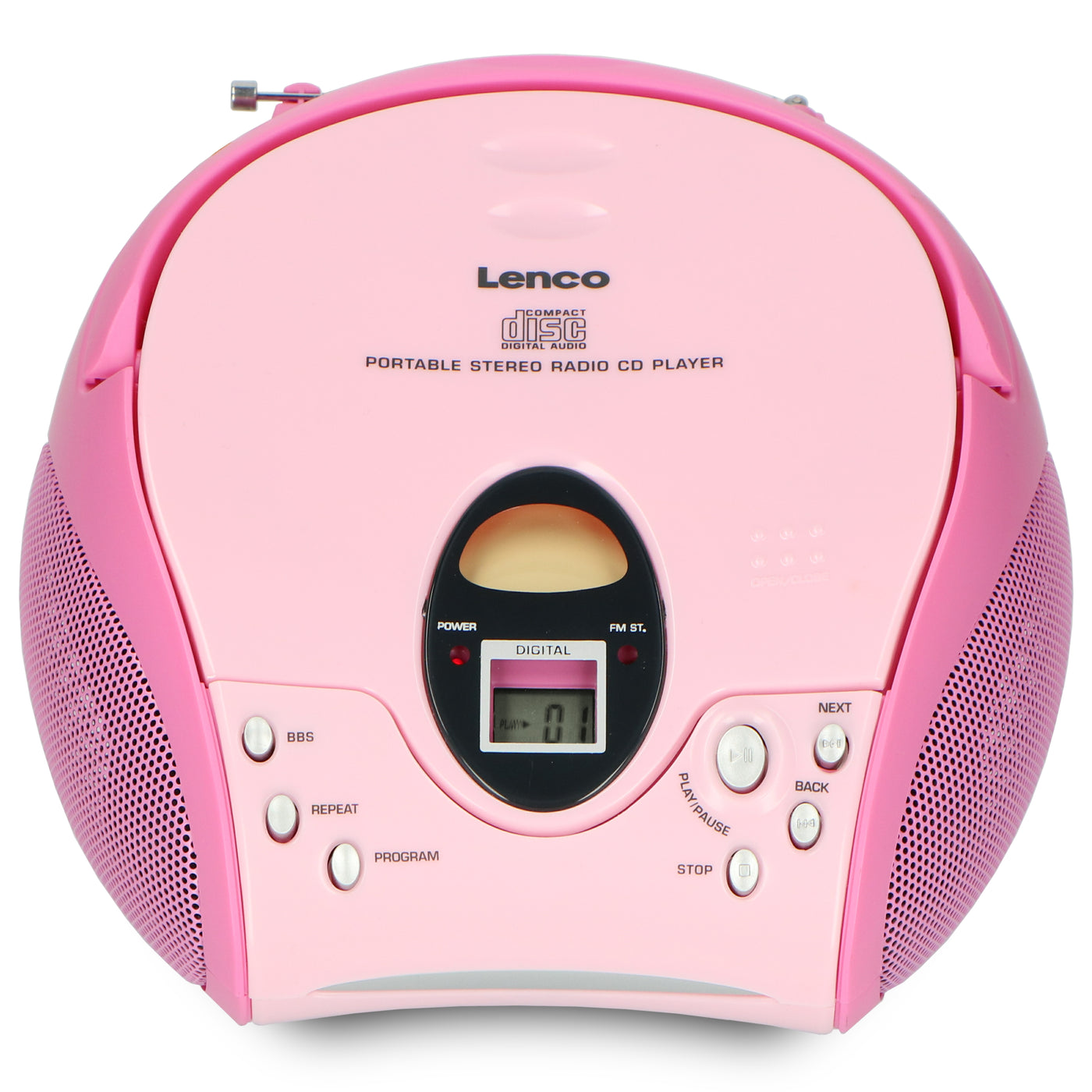 Lenco SCD-24 Pink kaufen? | Jetzt im offiziellen Lenco Webshop – Lenco.de -  Offizieller Webshop