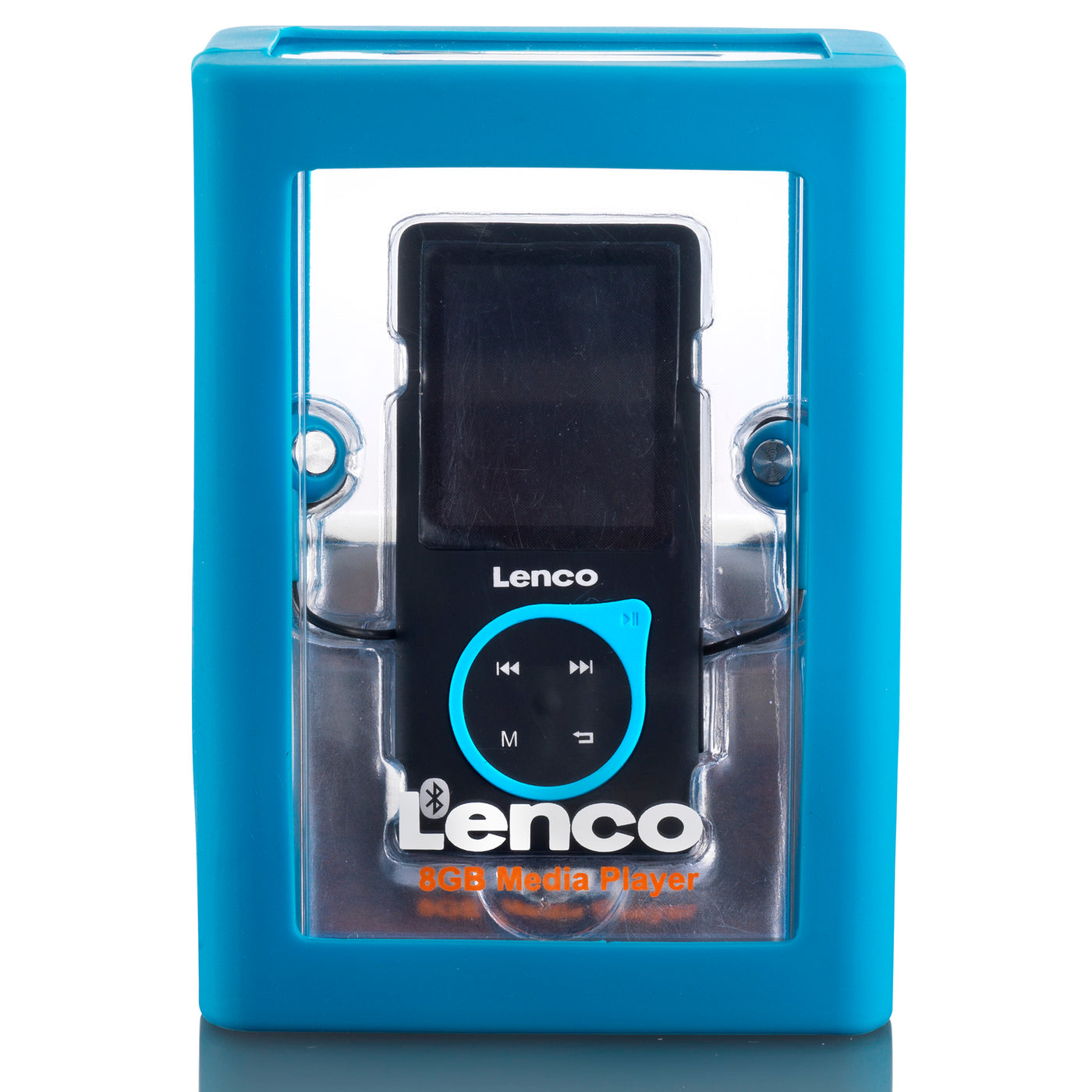 Lenco XEMIO-768 Blue - MP3/MP4-Player mit Bluetooth® - 8 GB Mikro-SD-Speicherkarte - 1,8" Farbdisplay - Blau