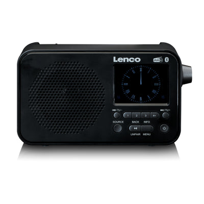 Lenco PDR-036BK - DAB+/FM-Radio mit Bluetooth® - Schwarz