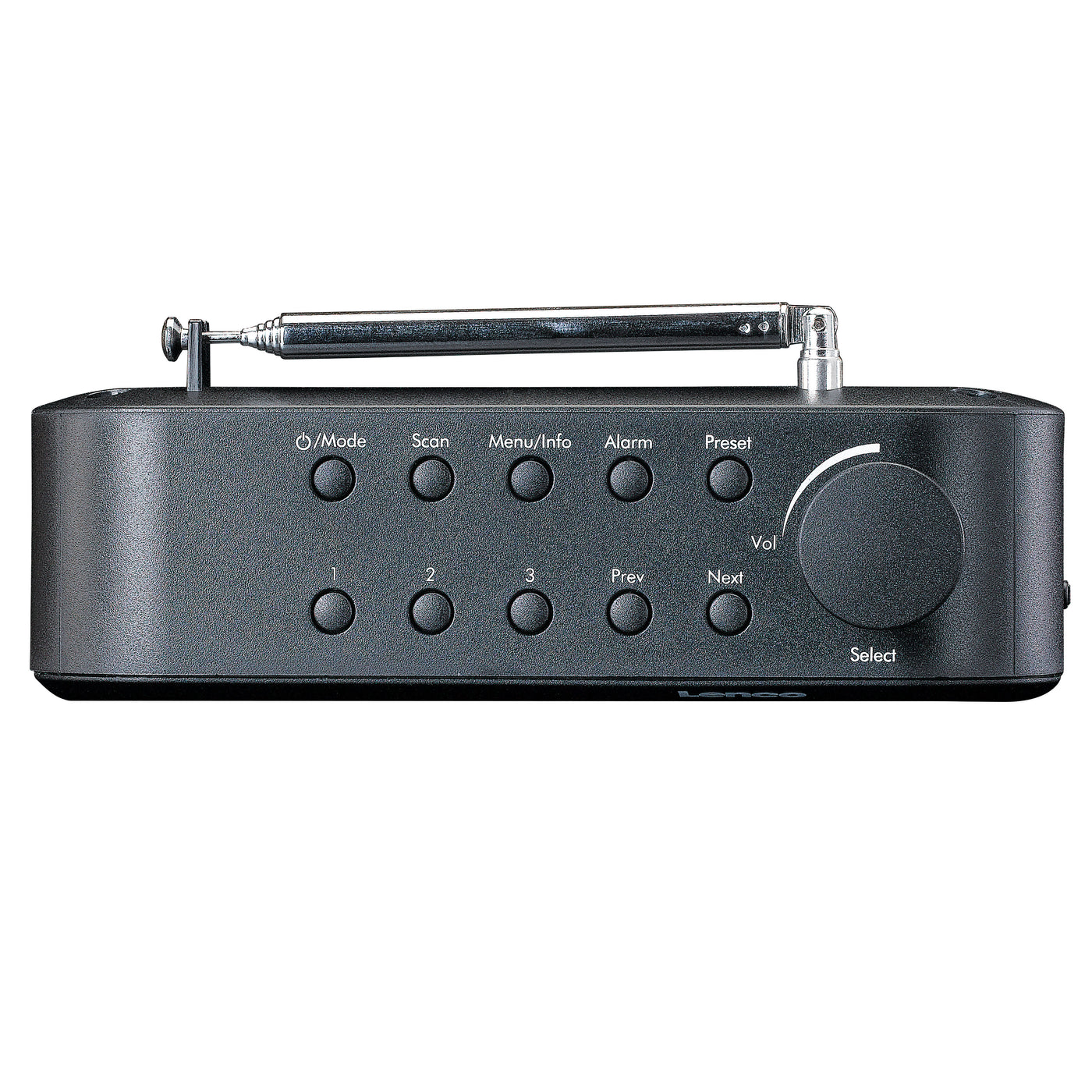 Lenco PDR-016BK - Portable DAB+/FM Radio mit Bluetooth® - Schwarz