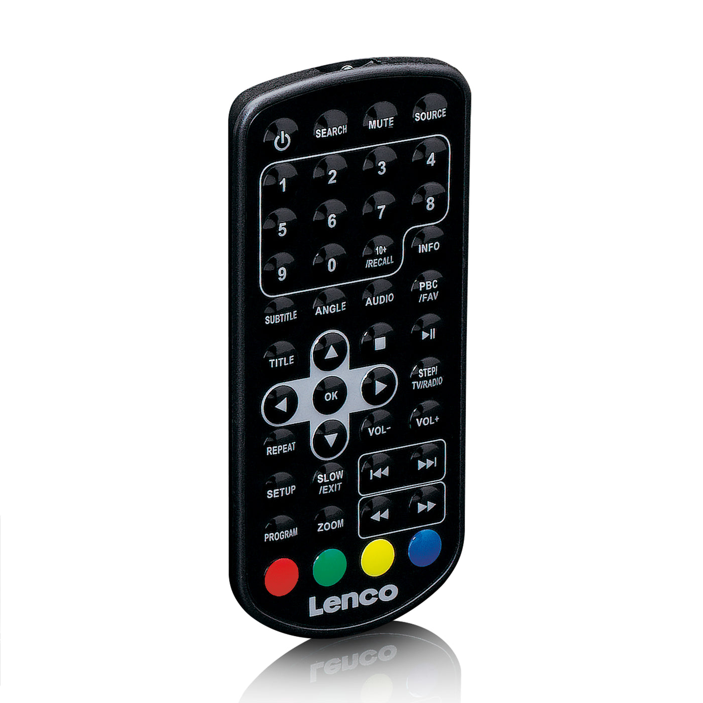 Lenco DVP-9463BK - 9" Tragbarer DVD-Player mit HD DVB-T2 Empfänger - Schwarz
