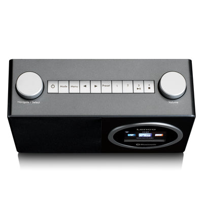 Lenco DIR-70BK - Internetradio mit Farbdisplay und Bluetooth® - Schwarz