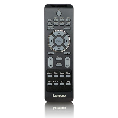 Lenco DIR-150BK - Internetradio mit Wi-Fi Verbindung, Bluetooth® und USB